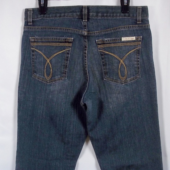Calvin Klein Jeans Denim - Calvin Klein Darker Wash Flare Jeans Size 8